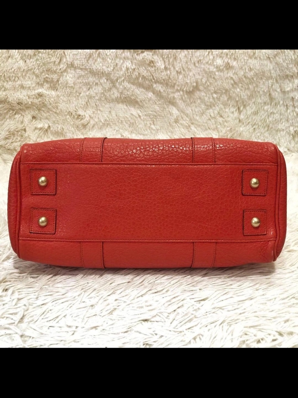 Mulberry Red Leather Bayswater Satchel - Picture 8 of 16